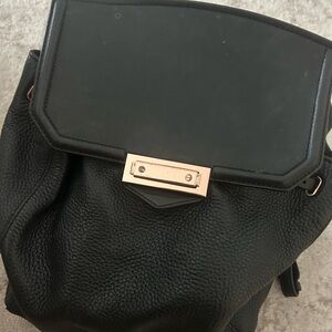 Alexander want Black Leather Women's Bag